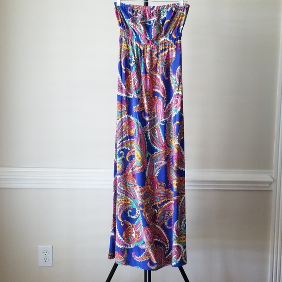 Banana Republic Factory Dresses & Skirts - Banana Republic Strapless Maxi Dress size 4